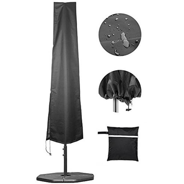 Umbrella Covers,Patio Waterproof Market Parasol Covers with Zipper for 7ft to 11ft Outdoor Umbrellas Large Umbrella Covers,Patio Waterproof Market Parasol Covers with Zipper for 7ft to 11ft Outdoor Umbrellas Large